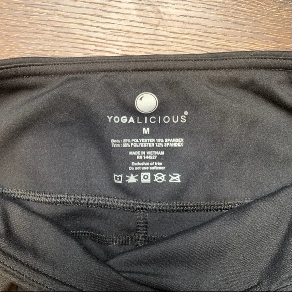 Yogalicious Black Leggings - Picture 5 of 6